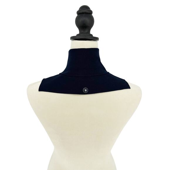 Veronica Beard Regan Dickey Navy Blue Red Stripe Ribbed Knit Matching Cuffs Set - Picture 6 of 9